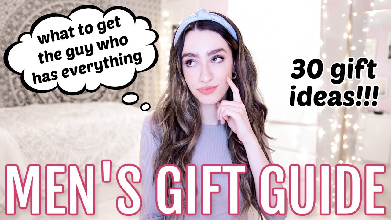 ULTIMATE MEN'S GIFT GUIDE! 30 gift ideas for Father's Day, birthday, holidays, anniversary