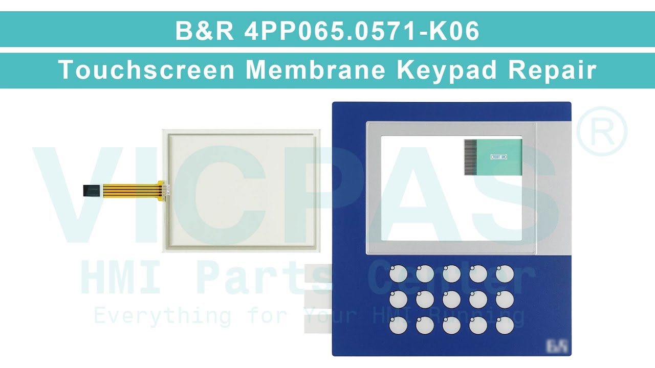 4PP065.0571-P74 Panel de Cristal para Pantalla Táctil Marca B&R