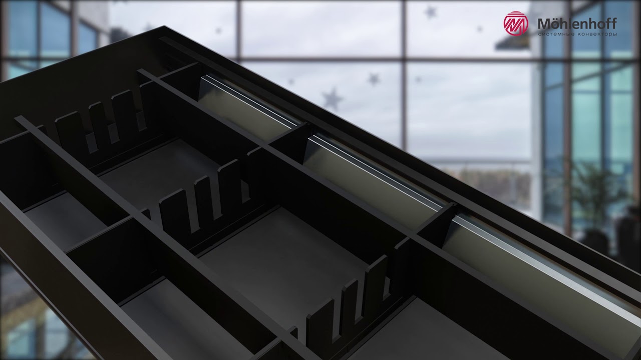 Внутрипольный конвектор Mohlenhoff WLKP