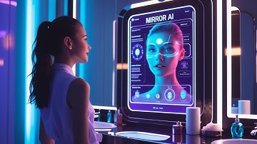 “Next-Gen SMART MIRROR 🔮 | AI Beauty, Health & Fitness Tech Explained!”