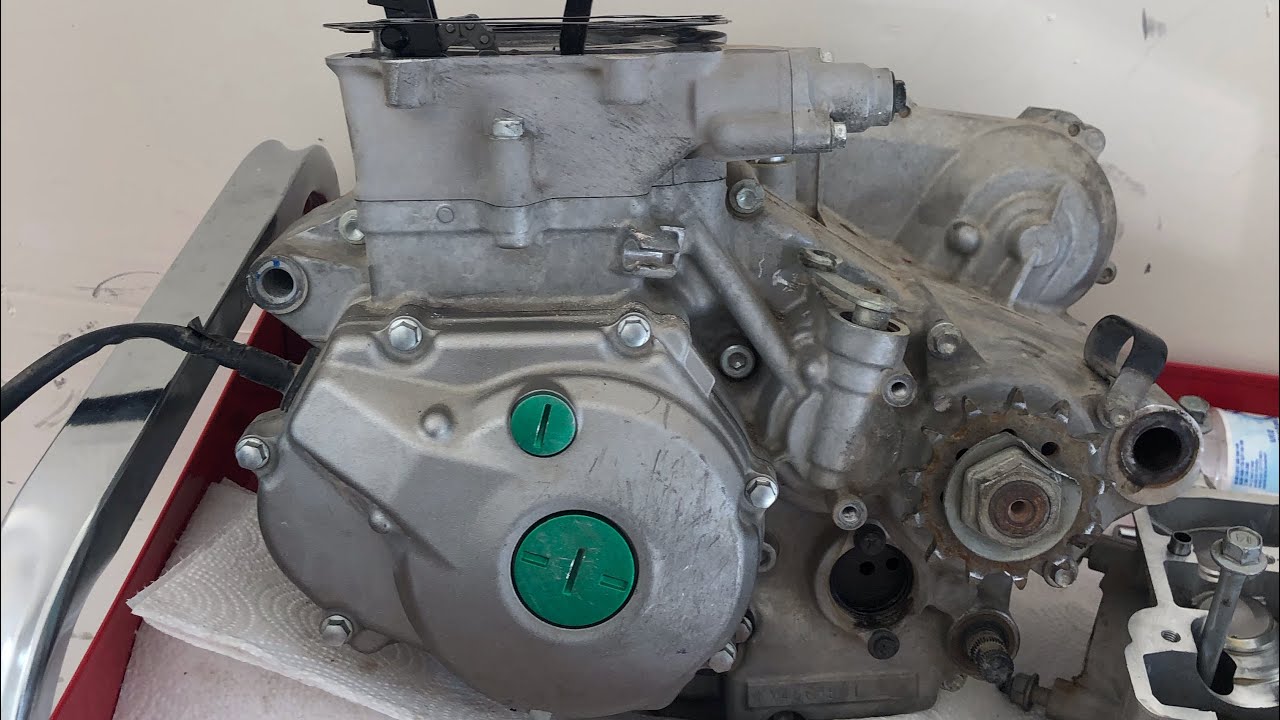 DIY KX450 engine assembly part 2/3 - YouTube