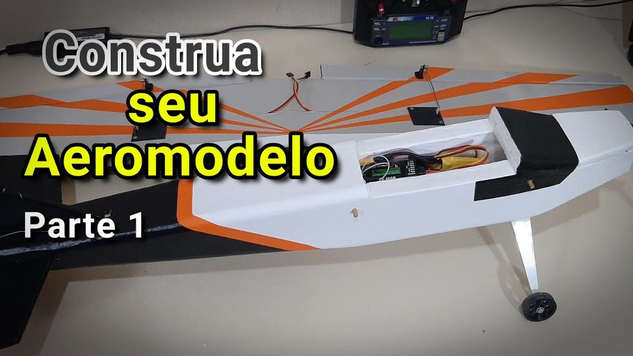 AEROMODELO - Como pilotar um avião por controle remoto? 