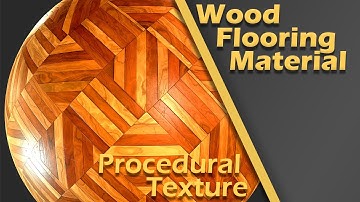 Procedural Wood Flooring Material
