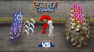Castle Crush 💥 12  SKULL KING  vs  6 REAPERS.??? 💥 Extremest Power Of Both Fighters screenshot 4