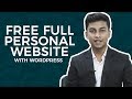 Create your free personal website  full tutorial