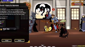 AQWorlds How To Get Chunin Class Fast!