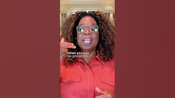 Oprah on the Best Time to Practice Gratitude #oprah