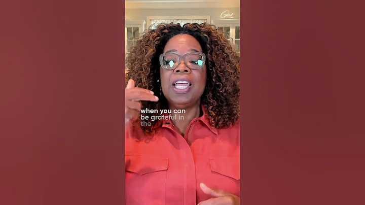 Oprah on the Best Time to Practice Gratitude #oprah