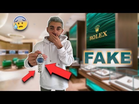J'AI PORTÉ UNE FAUSSE ROLEX CHEZ ROLEX (pas Putaclic) | SOStyle