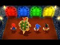 Mario Party 9 MiniGames - Mario Vs Sonic Vs Mickey Mouse Vs Bowser (Master Difficulty)