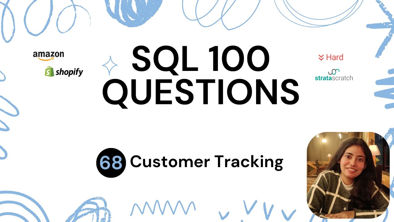 Day 68/100: Customer Tracking Using SQL 