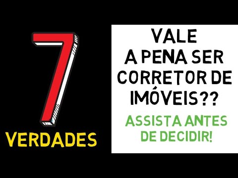 Vídeo: Os corretores de imóveis valem a pena?