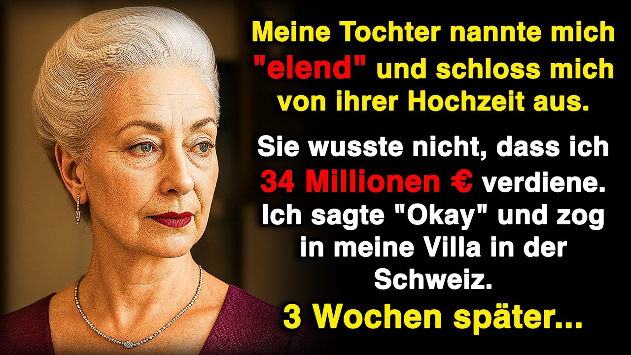 Ich baute ein 34M€ Unternehmen, versorgte die Kids, doch meine Tochter sagte: „Geh weg, Elend!“