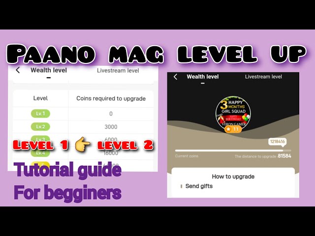 PAANO MAGPA LEVEL UP SA POPPO LIVE APP||begginers guide class=