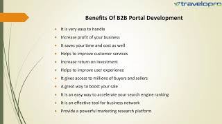 B2B Portal Development