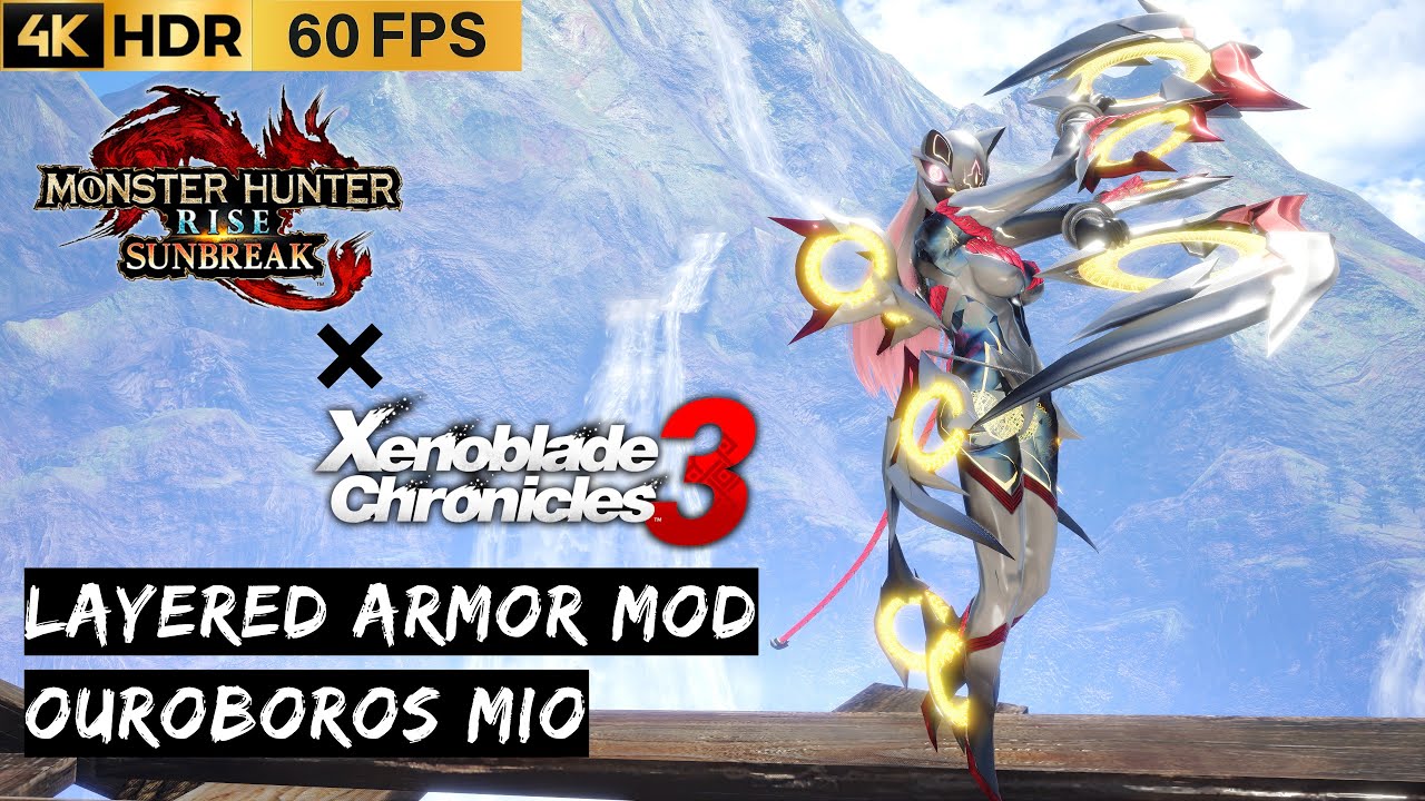 XC3 Ouroboros Mio is coming to Monster Hunter [Mod Bundle] [MHR ...