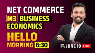 UGC NET COMMERCE | BUSINESS ECONOMICS | ഈ ചോദ്യങ്ങൾ മിസ്സ് ആക്കരുത് 🎯MORNING BOOSTER LIVE |