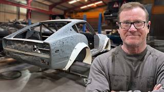 Custom Datsun 260Z V8 Build Continues | Roll Cage Welded & Custom Chassis Rails