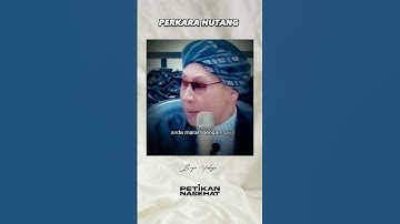 BERSEDEKAH SAAT MASIH PUNYA HUTANG - Buya Yahya