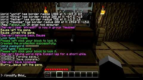 Minecraft  LWC Tutorial - Mine2Craft.com