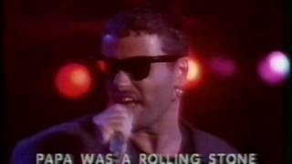 George Michael - Killer Papa Was A Rolling Stone Live In Brazil 1991