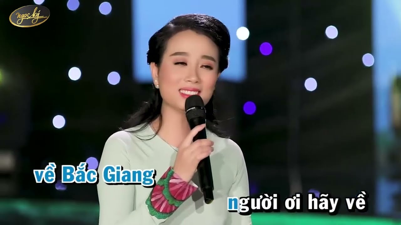 KARAOKE Bắc Giang Một Khúc Hát Ân Tình  - Ngọc Ký ft Ngọc Liên