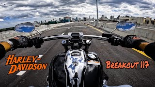 2023 Harley Davidson Breakout 117 M8 | Ride in BANGKOK THAILAND