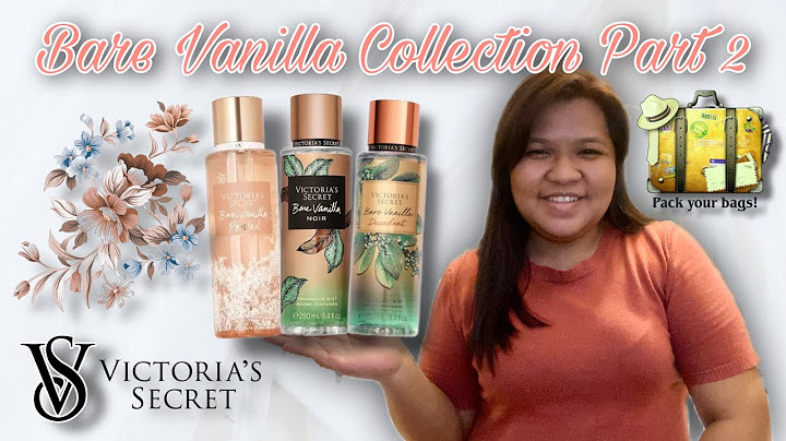 Victoria secret bare vanilla frosted review