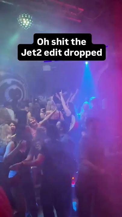 When the DJ drops the Jet2 remix of Jess Glynne and suddenly the whole club turns into a holiday ✈️