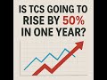 tcs target is 55 percent in next 2 years