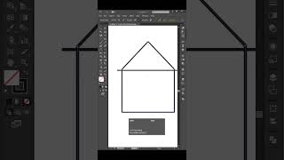 How to make house icon in adobe illustrator