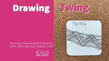 Zentangle ® Patterns | Angel Whispers Art | TWING