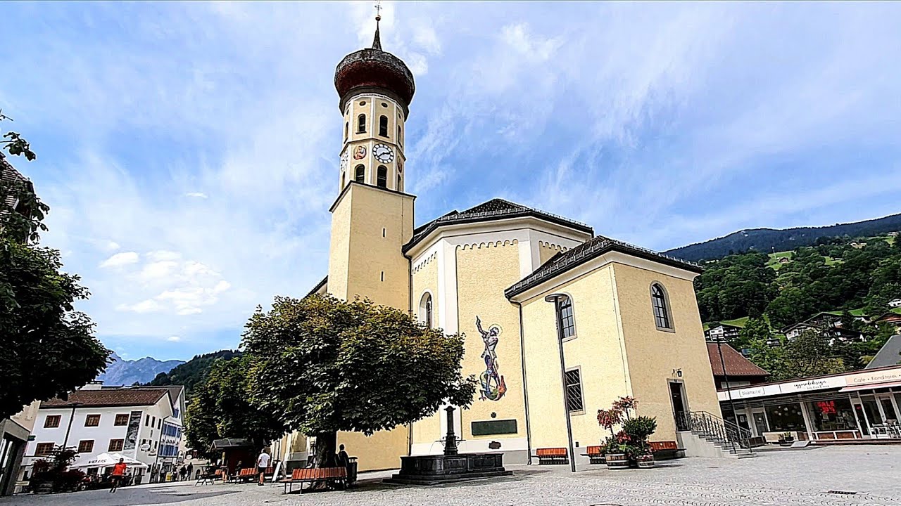 Schruns (Vorarlberg) Geläute der Münsterkirche zum hl. Jodok