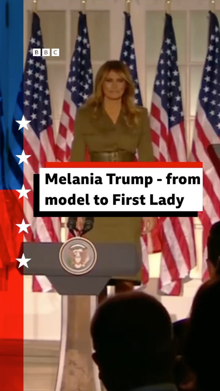 How Melania Trump went from model to first lady. #DonaldTrump #MelaniaTrump #BBCNews