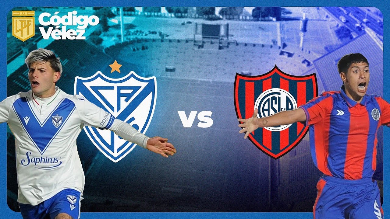 VÉLEZ vs SAN LORENZO en VIVO | FINAL TORNEO PROYECCIÓN RESERVA 2025 ...