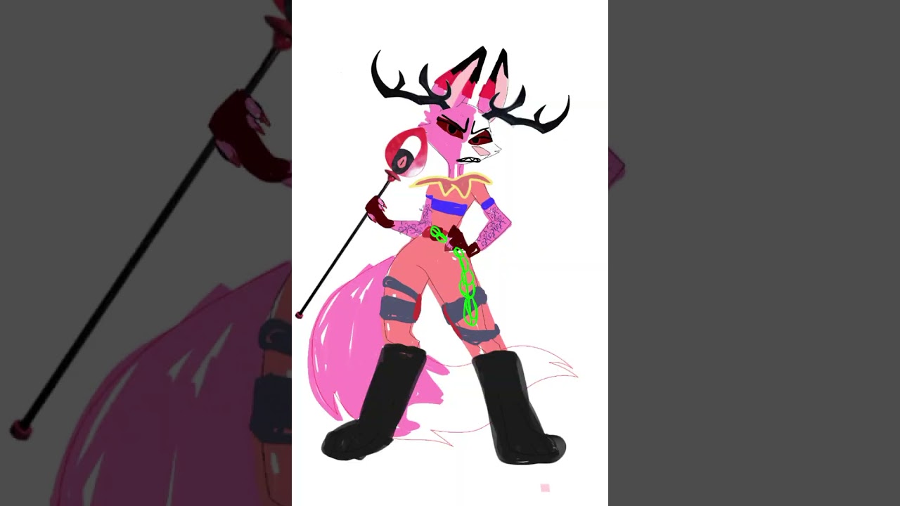 Alastor killer Sylveon/ glue convince to alastor 