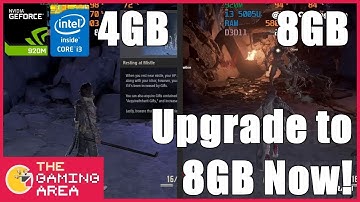 Code Vein 4GB VS 8GB RAM Comparison On Low End Laptop