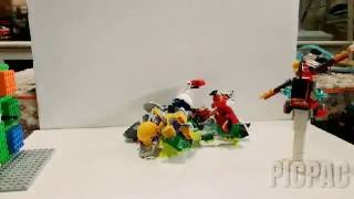 LEGO MIXELS VS NIXEL BOT STOP MOTION  short