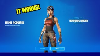 How To Get RENEGADE RAIDER SKIN FOR FREE In Fortnite! (FREE RENEGADE RAIDER SKIN REDEEM CODE)