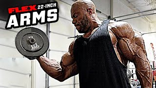 Phil heath's 22-Inch ARMS Training For Maximum Mass
