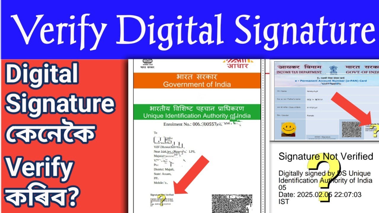 How to Verify a Digital Signature in Any Document | Step-by-Step ...
