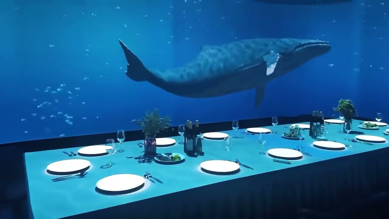 Immersive holographic projection - holographic restaurant