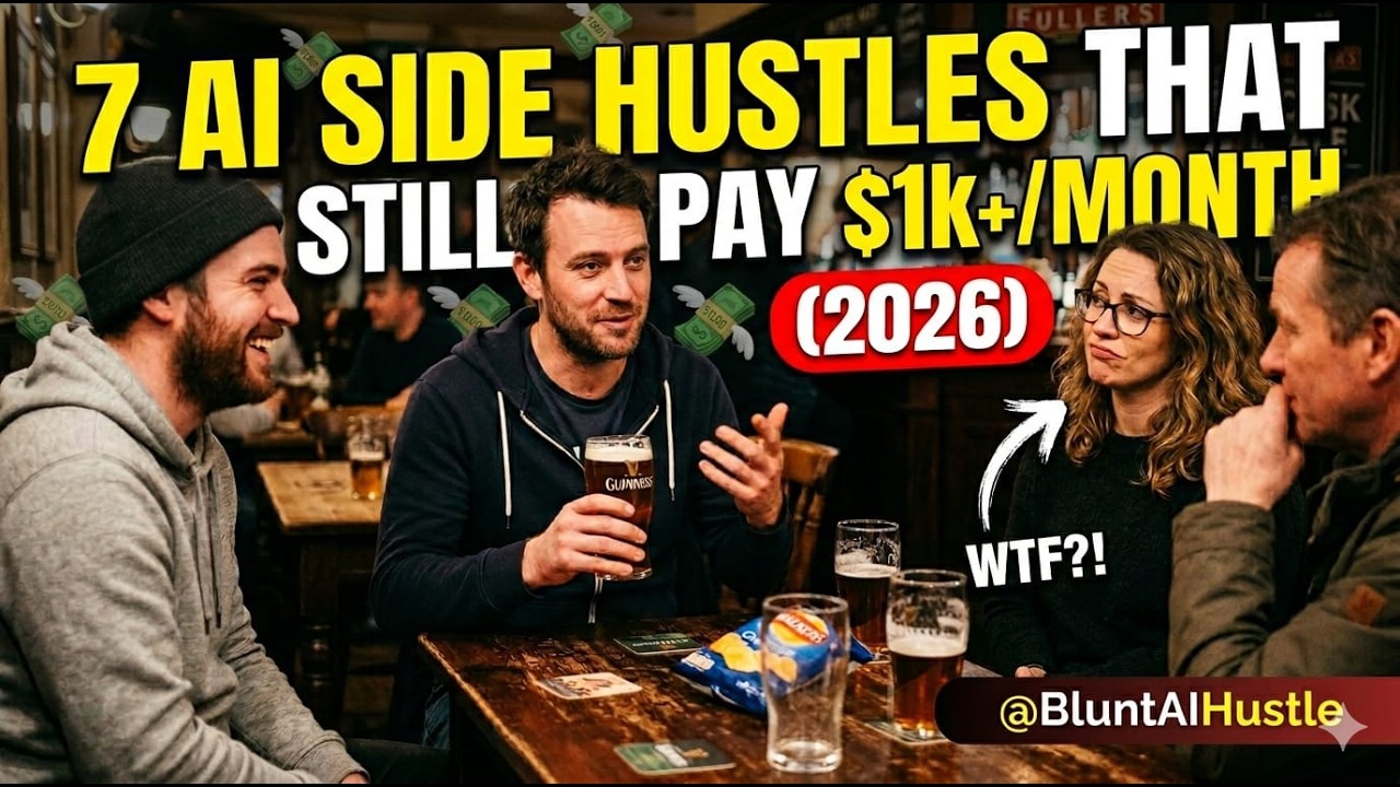 7 AI Side Hustles That Still Pay $1k+/Month in 2026 (Data-Backed – No ...
