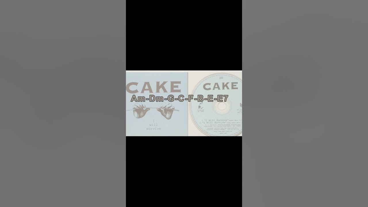 Lagu barat i will survive cake (lirik & accord) YouTube