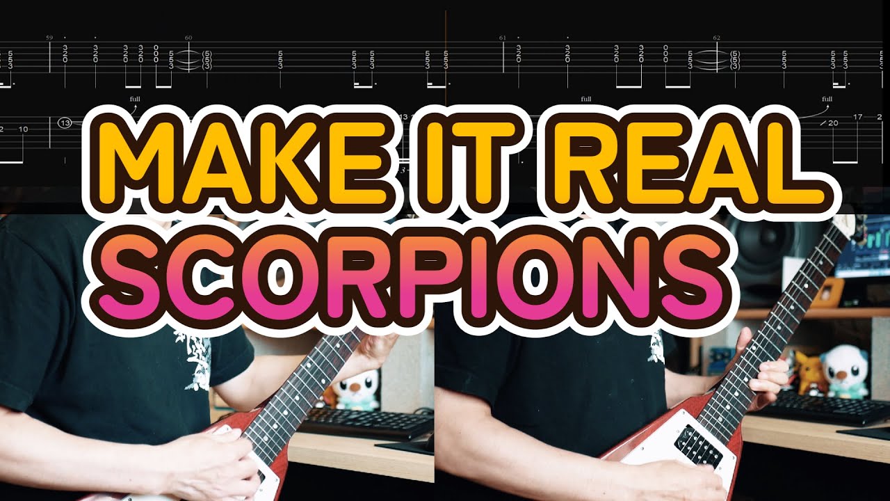 スコーピオンズ　ギター譜 Scorpions / Life's Like A River Guitar solo cover - YouTube