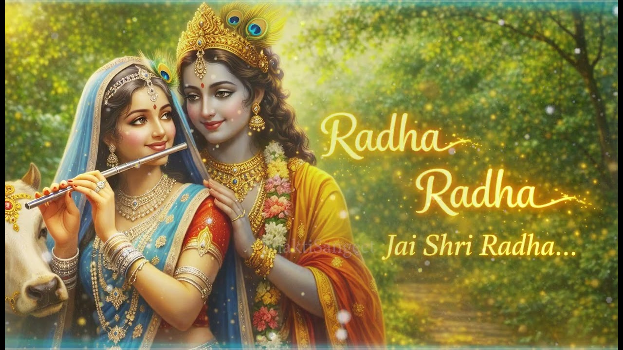 Radhe Radhe Nonstop 🌸 | Radha Krishna Morning Bhajan | Peaceful Bhajan Lofi
