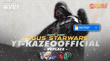 UPDATE Script Skin Argus Starwars - Darth Vader No Password | Full Effect Voice | Patch Baru