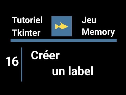 16. Créer un label