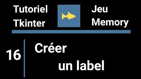 16. Créer un label