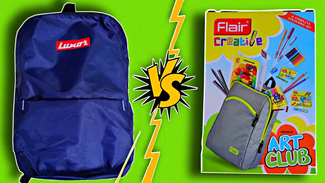 Latest Flair Kit Vs Luxor Kit Unboxing And Review Art kit, pencil